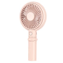 Benks F12 2000mAh Portable Multi-function Handheld USB A-frame Small Fan(Pink)