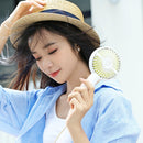 Benks F12 2000mAh Portable Multi-function Handheld USB A-frame Small Fan(Pink)