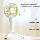 Benks F12 2000mAh Portable Multi-function Handheld USB A-frame Small Fan(White)