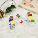 100 PCS Heart Pattern Creative Children DIY Album Diary Watercolor Decorative Sticker