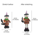 Witch Style Halloween Decorations Ghost Festival Party Scenes Retractable Doll Decorations