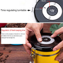 1200ml Stainless Steel Sealed Food Coffee Grounds Bean Storage Container with Built-in CO2 Gas Vent Valve & Calendar (Silver)