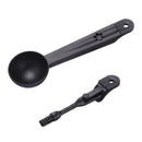 Coffee Machine Cleaning Brush Tool with Measure Scoop Spoon