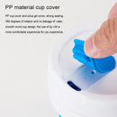 350ml Outdoor Pocket-Sized Coffee Tea Collapsible Travel Mug Silicone Cup with Lid (Magenta)