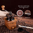 Classical Wooden Mini Coffee Grinder Manual Bean Spice Mill Hand Grinding Machine