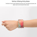 Travel Pattern Creative Fashion Waterproof Paper Watch Intelligent Paper Electronic Wristwatch