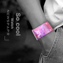 Travel Pattern Creative Fashion Waterproof Paper Watch Intelligent Paper Electronic Wristwatch