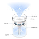 3life-204 1.5W Candle USB Desk Humidifier Diffuser Aroma Mist Nebulizer with LED Night Light for Office, Home Bedroom, Capacity: 220ml, DC 5V(Pink)