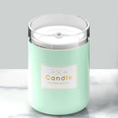3life-204 1.5W Candle USB Desk Humidifier Diffuser Aroma Mist Nebulizer with LED Night Light for Office, Home Bedroom, Capacity: 220ml, DC 5V(Green)