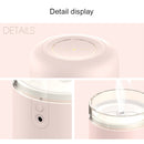 3life-204 1.5W Candle USB Desk Humidifier Diffuser Aroma Mist Nebulizer with LED Night Light for Office, Home Bedroom, Capacity: 220ml, DC 5V(Green)