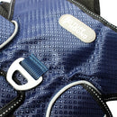 Tuffhound 1617S Adjustable Dog Harness Lead Leash Collar Belt,Size:S, (38-50)+(40-56)cm (Blue)