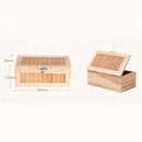 Creative Cute Tiger Funny Present Sound Version Wooden Electronic Useless Box Novel Stress-Reduction Desk Decoration, Size: 19.2*8.5*11cm