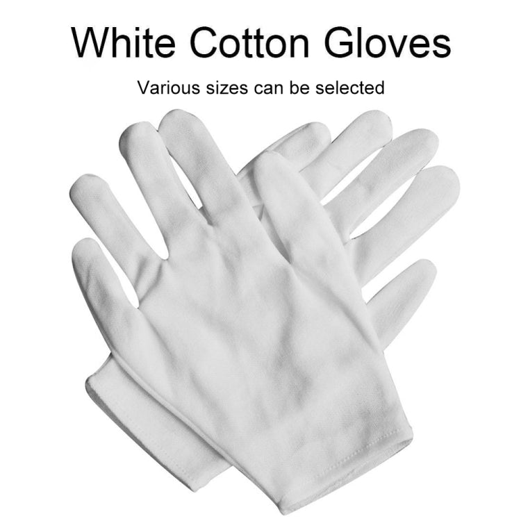 12 Pairs Pure Cotton Working Glovesï¼ŒThickened Cotton