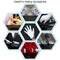 12 Pairs Pure Cotton Working Glovesï¼ŒThickened Cotton