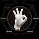 12 Pairs Pure Cotton Working Glovesï¼ŒThickened Cotton