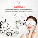 Smart Hot Compress Eye Pressure Massager, Support Bluetooth Music Playback(Black)