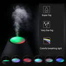 SX698 Mini Volcanic Shape Touch Switch USB LED Light Air Humidifier for Home & Office(Pink)