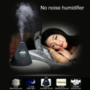 SX698 Mini Volcanic Shape Touch Switch USB LED Light Air Humidifier for Home & Office(White)