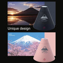 SX698 Mini Volcanic Shape Touch Switch USB LED Light Air Humidifier for Home & Office(White)