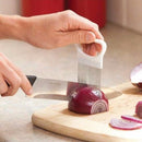 10 PCS Stainless Steel Vegetable Onion Cutter Holder Meat Needle Kitchen Tools(White)