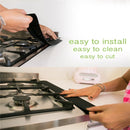 2 PCS Gas Stove Slit Strip Antifouling Dustproof Waterproof Kitchen Black Sealing Strip, Size: 53.5*5*1cm(Black)