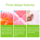 Small Square Ice Mold Trays Multi-layer Mold with Cover Ice Storage Box, 2 Layers