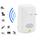 Electronic Ultrasonic Anti Mosquito Rat Insect Pest Repeller with Light, AC 110-220V