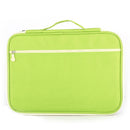 Office Supplies Multi-purpose Zipper Document Folder A4 Storage Bag(Green)