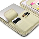 Office Supplies Multi-purpose Zipper Document Folder A4 Storage Bag(Green)