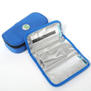 Travel Needs Outdoor Insulated Bag Insulin Storage Bag, Size: 20.3*10*5cm(Blue)