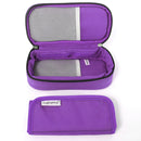 Travel Needs Outdoor Insulated Bag Insulin Storage Bag, Size: 20.3*10*5cm(Purple)