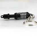 Shock Absorber Keychain Key Ring Holder(Black)