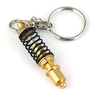 Shock Absorber Keychain Key Ring Holder(Gold)