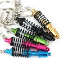 Shock Absorber Keychain Key Ring Holder(Black)