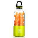 Bingo 500ml Mini Portable USB Rechargeable Electric Juicer Cup Juicer Blender, 22000 Revolutions Per Minute(Green)
