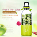 Bingo 500ml Mini Portable USB Rechargeable Electric Juicer Cup Juicer Blender, 22000 Revolutions Per Minute(Green)