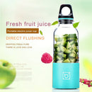 Bingo 500ml Mini Portable USB Rechargeable Electric Juicer Cup Juicer Blender, 22000 Revolutions Per Minute(Blue)
