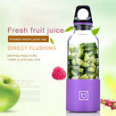 Bingo 500ml Mini Portable USB Rechargeable Electric Juicer Cup Juicer Blender, 22000 Revolutions Per Minute(Purple)