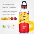 Bingo 500ml Mini Portable USB Rechargeable Electric Juicer Cup Juicer Blender, 22000 Revolutions Per Minute(Red)