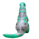 Inflatable Dinosaur Adult Costume Halloween Inflated Dragon Costumes Party Carnival Costume for Women Men(Green)