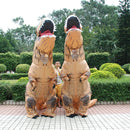 Inflatable Dinosaur Adult Costume Halloween Inflated Dragon Costumes Party Carnival Costume for Women Men(Green)