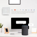 BHT-006GCLW 95-240V AC 5A Smart Home Heating Thermostat for EU Box, Control Boiler Heating with Only Internal Sensor, WiFi (Black)
