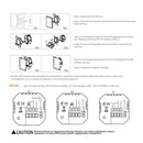 BHT-006GCLW 95-240V AC 5A Smart Home Heating Thermostat for EU Box, Control Boiler Heating with Only Internal Sensor, WiFi (Black)