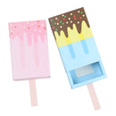 100 PCS European Creativity Ice Cream Candy Packing Box, Size: 10.5*6.8*2.8cm