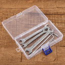 10 PCS Clear Plastic Box Storage Container