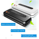 Household Commercial Food Vacuum Plastic Packaging Machine Sealer Closer Machine, US Plug (Black)