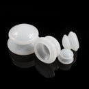 4 Cups / Set Health Care Body Massage Cupping Therapy Anti Cellulite Silicone Vacuum Cups(White)