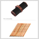 Beginner Sketching Tools (18 PCS Sketching Pencils + Charcoal Pencil + Erasers + Pen Curtain + Art Knife) Sketching Set(Black)