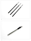 Beginner Sketching Tools (18 PCS Sketching Pencils + Charcoal Pencil + Erasers + Pen Curtain + Art Knife) Sketching Set(Black)