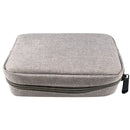 Simple Multi-functional Digital Device Travel Storage Bag for Phones, Power Bank, U-disk, Earphones, Data Cable and etc, Big Size: 23*11*5cm(Grey)